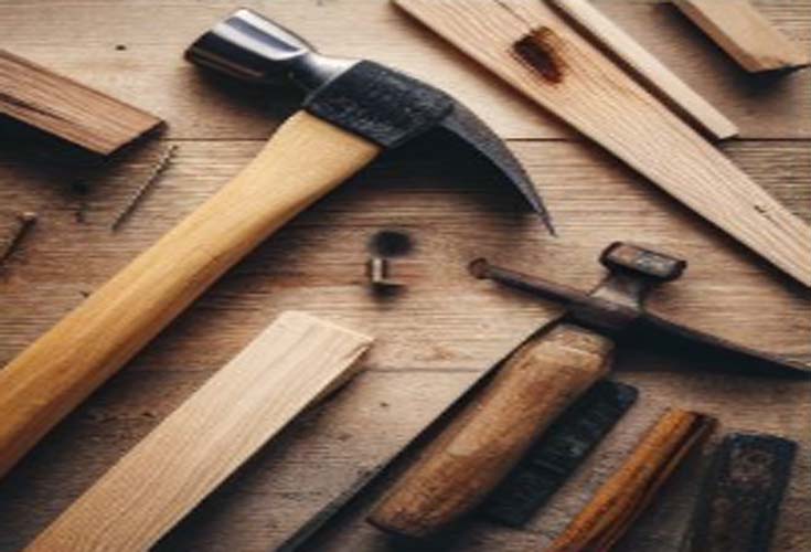 Bau eines Holzschuppens
