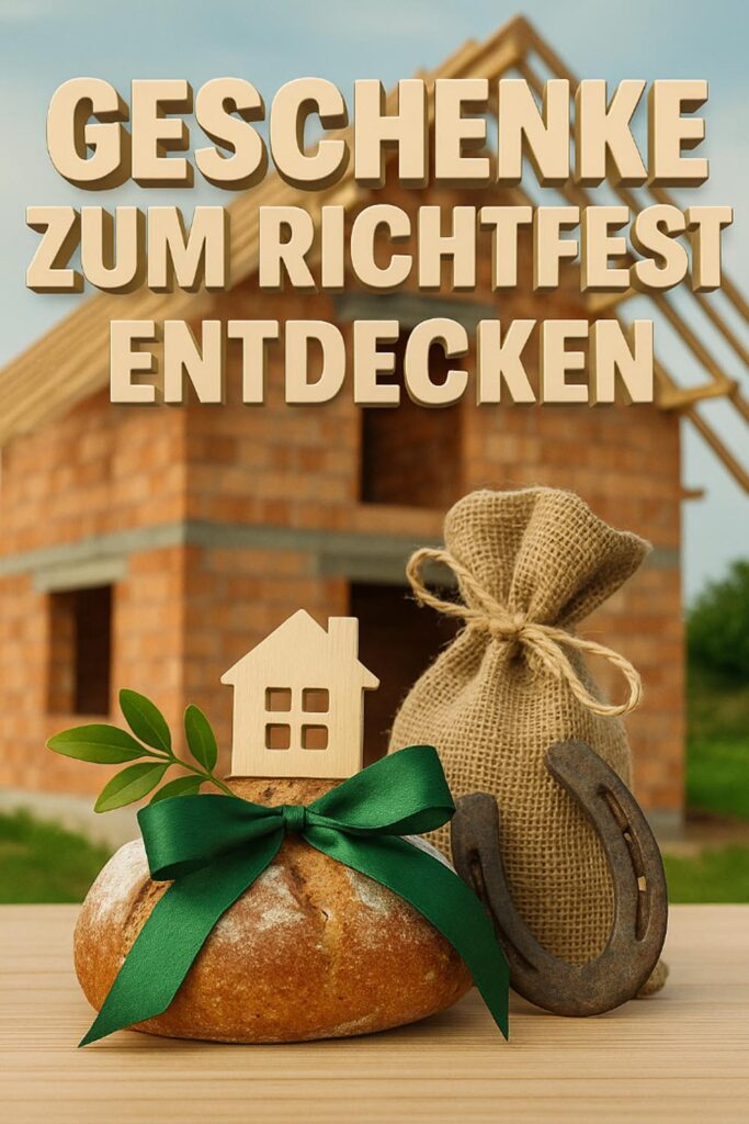 Die besten Geschenke zum Richtfest